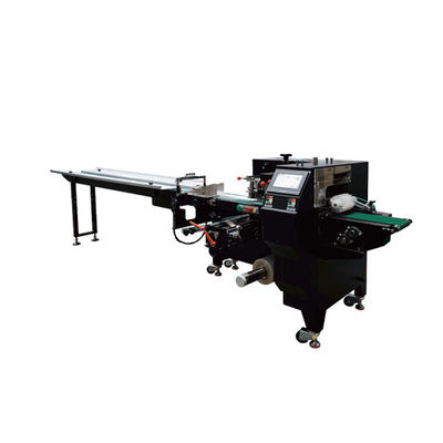 Vollautomatische Kissenbeutelverpackungsmaschine 2,8kw 220V 50hz 30 - 120 Beutel/min Geschwindigkeit