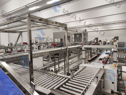 250-350 g/m2 Karton Größe Freizeitkost Automatische Verpackungsmaschinen / Produktionslinie