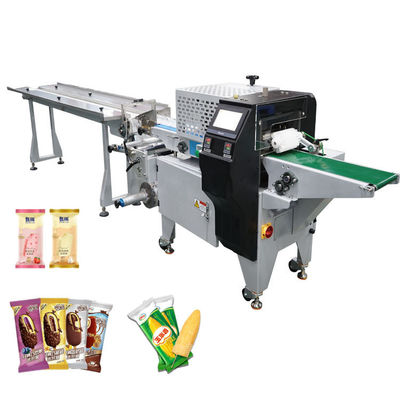 Automatische HFF-Horizontalströmungsverpackungsmaschine Gewerbliche Eiscreme Verpackungsmaschine WZ-220