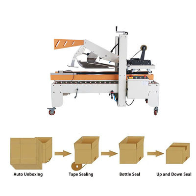 20 Meter pro Minute Voll automatische Box Case Erector Maschine und Karton ehemalige Maschinenfabrik