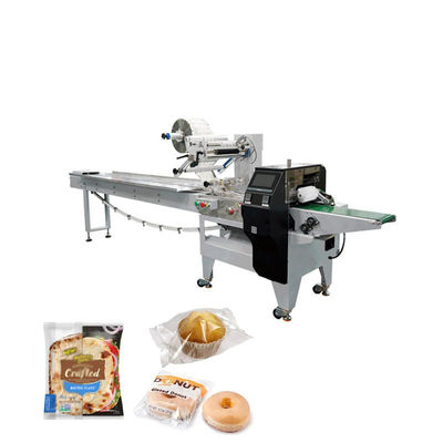 Kissenverpackungsmaschine mit 120-300 mm Packungslänge 35-80 mm Packungsbreite und 3,1 kW Leistung für automatisches Verpacken und Abdichten