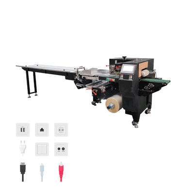 WZ220 Kissenverpackungsmaschine für industrielle Lebensmittelverarbeitungsanlagen, Verpackungsgeschwindigkeit 150 Beutel pro Minute