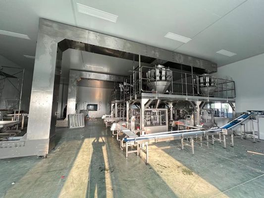 30 M/min Zufuhrgeschwindigkeit PLC-Steuerungssystem Automatische Verpackungslinie für 250-350 g/m2 Kartongröße