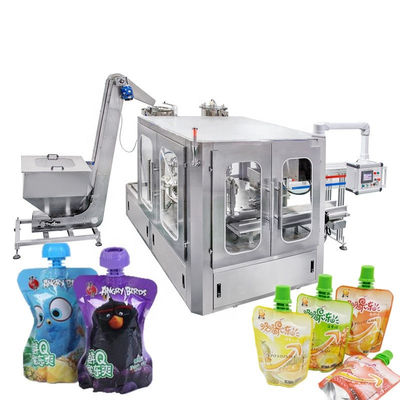 Automatische Beutelform Doy Tasche Füllverpackungsmaschine für Viskose Seife Waschwaschmittel