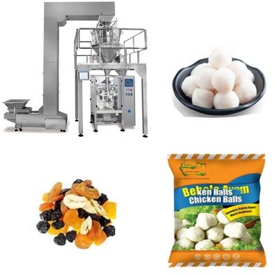 Automatische Trockenpflaumenverpackungsmaschine für Snackverarbeitungsanlagen SUS304