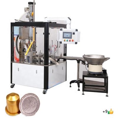 Automatische Kaffeekapselverpackungsmaschine SUS304 Spezialfüllmaschinen für Lebensmittelverarbeitungsanlagen