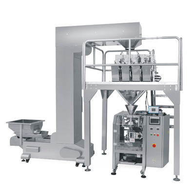 Individuelle vollautomatische vertikale Füllformdichtungsmaschine kann granulare Flüssig- und Pulverprodukte verpacken