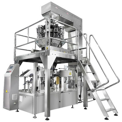 Verpackungsgeschwindigkeit 10-80 Beutel/min Chemische Beutelverpackungsmaschine für schnelle und präzise Verpackung chemischer Produkte