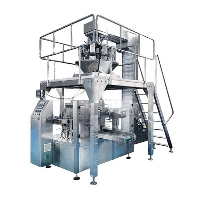Maschine zur Verpackung von Lebensmitteln in Granulatform mit Lebensmittelmaterial und vollautomatischem Betriebssystem