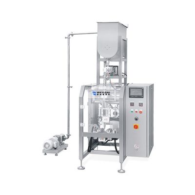 Automatische Granulat-Vertikal-Form-Füll- und -Verschließmaschine, Verpackungsgröße anpassbar, Edelstahl 304